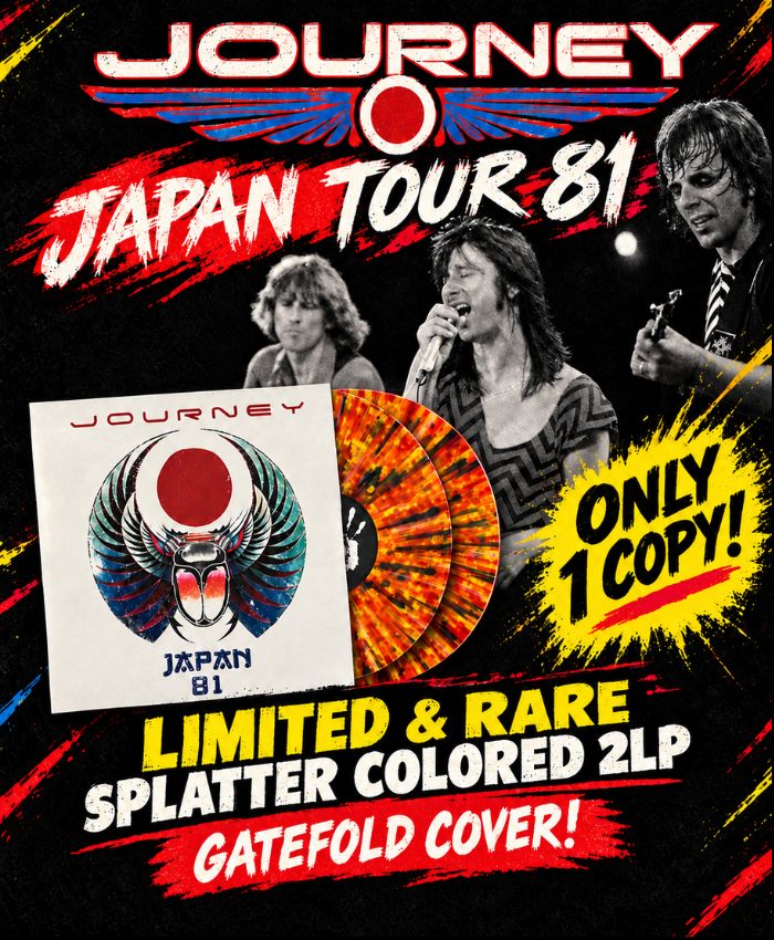 Journey - Japan Tour 81 [2LP] Limited Orange, Yellow, & Black