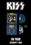 Kiss - On Tour!  October 1st 1996 [3LP] Limited Blue/Green Colored Vinyl, Illustrated F-Side (import)