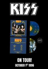 Kiss - On Tour!  October 1st 1996 [3LP] Limited Blue/Green Colored Vinyl, Illustrated F-Side (import)