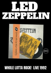 Led Zeppelin - Whole Lotta Rock! Live 1992 [LP + 7"] Limited& Numbered Grey Marbled Colored Vinyl (import)