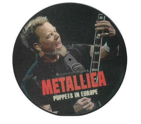 Metallica - Puppets In Europe [LP] Limited Picture Disc (import) (only 250 pressed)