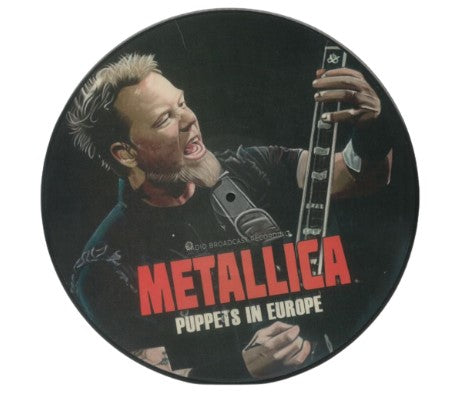 Metallica - Puppets In Europe [LP] Limited Picture Disc (import) (only 250 pressed)