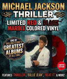 Michael Jackson - Thriller [LP] Limited Red & Black Marble Colored Vinyl