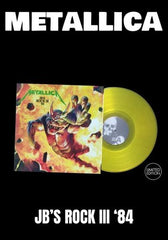 Metallica - JB's Rock II '84 [LP] Limited Yellow Colored Vinyl (import)