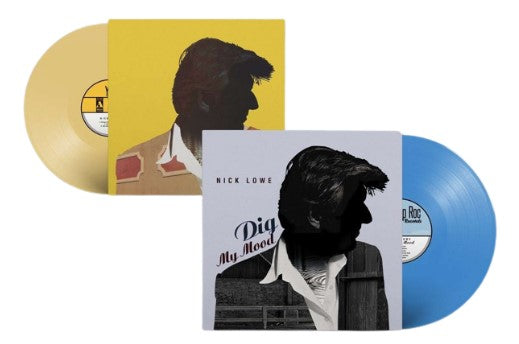 Nick Lowe - Dig My Mood [LP+12'']  LIMITED Blue Vinyl +bonus Yellow 10'', 25th Anniversary Deluxe Edition