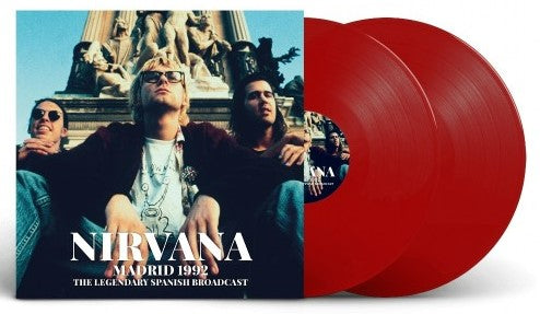 Nirvana - Nevermind Madrid 1992 [2LP] Limited Red Colored Vinyl