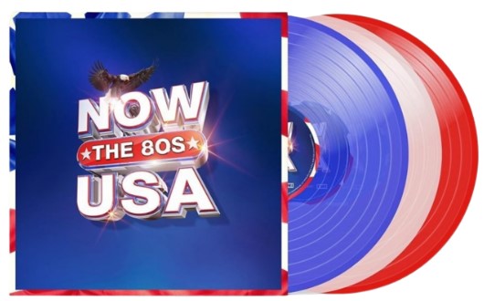 Now That's What I Call USA: The 80s [3LP] Limited Red, White, & Blue Colored Vinyl!