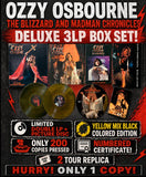 Ozzy Osbourne -The Blizzard And Madman Chronicles [2LP + Picture Disc Box] Limited Yellow/Black Mix Colored Vinyl, Numbered (import)