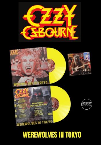 Ozzy Osbourne - Werewolves In Tokyo [2LP] Limited Yellow Colored Vinyl (import)