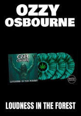 Ozzy Osbourne - Loudness In The Forest [3LP] Limited & Numbered Turquoise & Black Splatter Colored Vinyl (import)