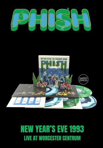Phish - New Year's Eve 1993: Live At Worcester Centrum [5LP Box] Limited Seaweed & Water Colored Vinyl