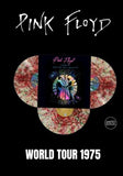 Pink Floyd - World Tour 1975 [3LP] Limited Splatter Multi-Colored Vinyl, Trifold Sleeve (import)