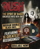Rush - Spirit Of Radio: Greatest Hits 1974-1987 [2LP] 180gram Black VInyl
