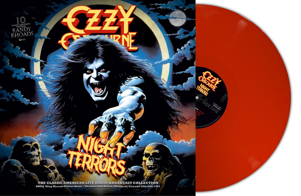 Ozzy Osbourne -Night Terrors [LP] Limited 180gram Red Colored Vinyl (import)