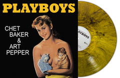 Chet Baker/ Art Pepper - Playboys (reissue) [LP] Limited 180gram Yellow Marbled Colored (import)