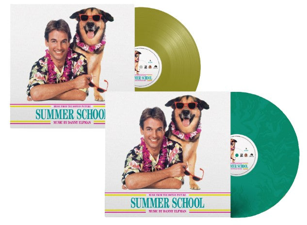 Danny Elfman - Summer School (Motion Picture Score) [LP] (Random Seafoam Green or Beer Yellow Vinyl, first-ever release, remastered, 45RPM, 2 bonus tracks, gatefold, limited to 650)