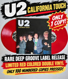 U2 - California Touch [2LP] Limited & Numbered Red Colored Vinyl (import)