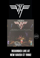 Van Halen - Recorded Live At New Haven Veterans Memorial Coliseum Ct August 27 1986 [2LP] Limited Hand-Numbered, Gatefold Colored Vinyl