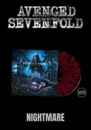 Avenged Sevenfold - Nightmare [2LP] Limited Purple W/Black Splatter Colored Vinyl