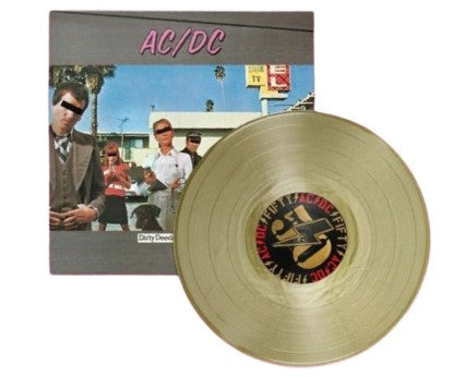 AC/DC - Dirty Deeds Done Dirt Cheap [LP] 50th Anniversary Gold Colored Vinyl (import)