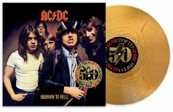 AC/DC - Highway To Hell [LP] 50th Anniversary Gold Colored Vinyl (import)