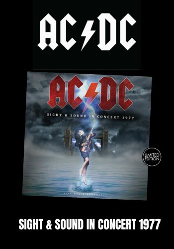 AC/DC - Sight & Sound In Concert 1977 [LP] Limited Black Vinyl (import)