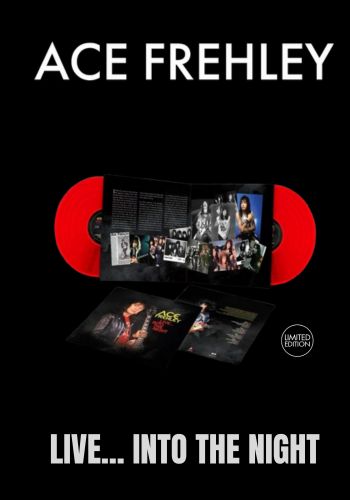 Ace Frehley - Live...Into The Night [2LP] Limited Red Colored Vinyl (import)