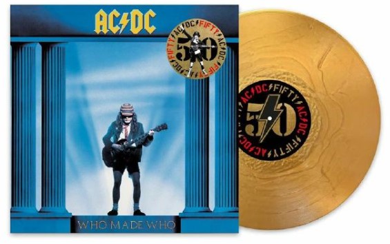 AC/DC - Who Made Who [LP] 50th Anniversary Gold Colored Vinyl (import)