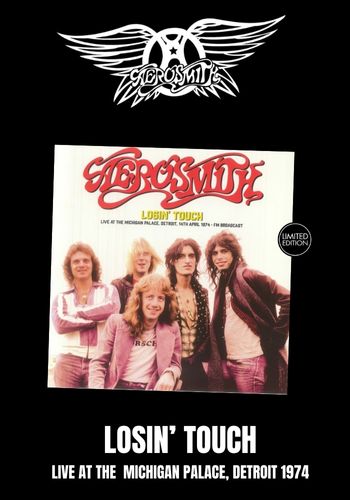 Aerosmith - Losin' Touch: Live At The Michigan Palace 1974 [LP] Limited Black Vinyl  (import)