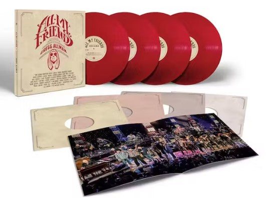 All My Friends: Celebrating The Songs & Voice Of Gregg Allman [4LP] (Red Colored Vinyl, limited)