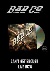 Bad Company - Can't Get Enough - Live 1974 [CD] Limited Compact Disc (import)