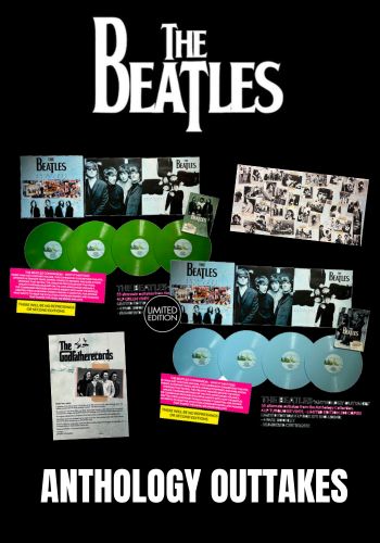 Beatles, The - Anthology Outtakes [4LP Box] Limited Turquoise, or Green Colored Vinyl Box Set, Numbered (import)