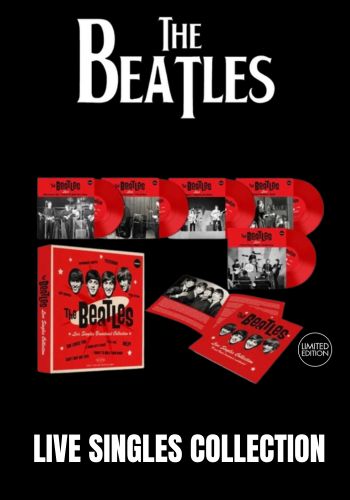 Beatles, The - Live Singles Collection [5x7" Box Set] Limited Red Colored Vinyl, Hand-Numbered, Booklet