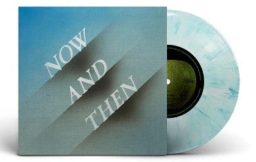 Beatles, The - Now And Then / Love Me Do [7''] (Blue/White Marble Vinyl, the last Beatles song paired with the band’s first UK single, limited)