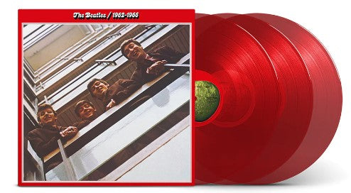 Beatles, The - The Beatles 1962-1966 ''Red Album'' (2023 50th Anniversary Edition) [3LP] (180 Gram Red Colored Half-Speed Vinyl, 12 additional tracks, new sleeve notes, gatefold jacket with new insert)