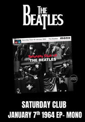Beatles, The - Saturday Club 7th January 1964 EP (mono) [7'} Limited Black Vinyl (import)