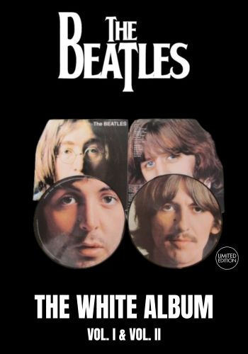 Beatles, The - The White Album Vol 1 & Vol. 2 [2LP] Limited Picture Disc (1 Side McCartney, 1 Side Lennon, 1 Side Harrison, 1 Side Starr) (import)