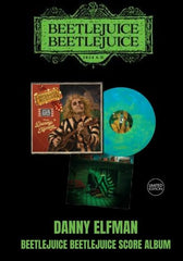 Danny Elfman - Beetlejuice Beetlejuice Score Album [LP] Limited Green &  Blue Hand Poured Colored Vinyl