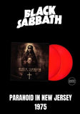 Black Sabbath - Paranoid In New Jersey 1975 [2LP] Limited Red Colored Vinyl (import)