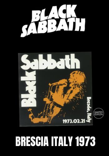 Black Sabbath - Brescia Italy 1973 [LP] Limited Black Vinyl (import)