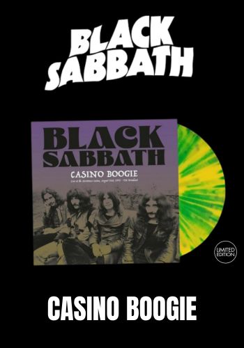 Black Sabbath - Casino Boogie [LP] Limited Yellow & Green Splatter Colored Vinyl (import)