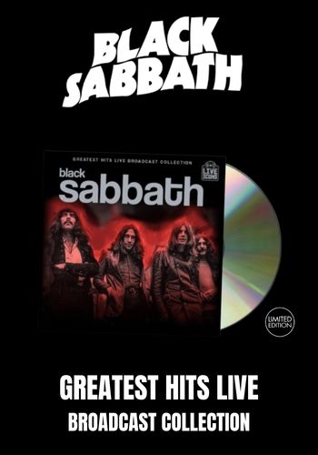 Black Sabbath - Greatest Hits Live Broadcast Collection [CD] Limited Compact Disc (import)
