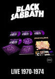 Black Sabbath - Live 1970-1974 [4LP Box] Limited, Numbered Purple Marble Colored Vinyl, Book, Poster (import)