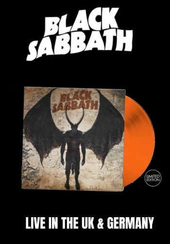 Black Sabbath - Live In The UK & Germany 1970 [LP] Limited Orange Colored Vinyl (import)