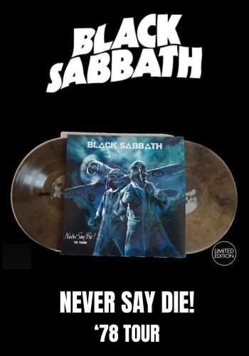 Black Sabbath - Never Say Die '78 Tour [2LP] Limited Smoke Colored Vinyl, Gatefold (import)