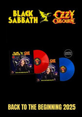 Black Sabbath, Ozzy Osbourne - Back To The Beginning 2025 [LP] Limited Random Red, Or Blue Colored VInyl (import)