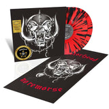 Motorhead - No Remorse [2LP] 50th Anniversary Red & Black Splatter Colored Vinyl, Poster