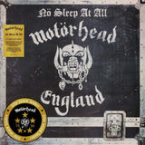 Motorhead - No Sleep At All [LP] 50th Anniversary Clear/Black-White Splatter Colored Vinyl, Poster