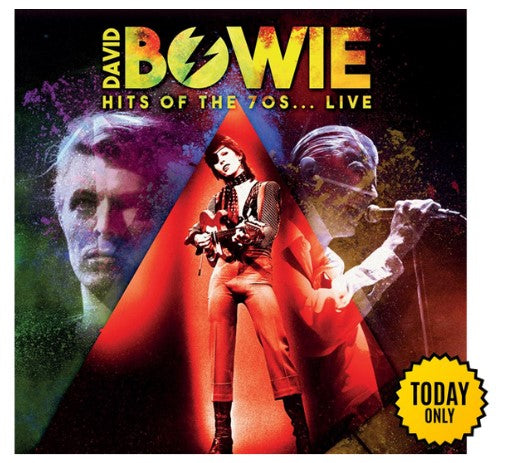 Bowie, David - Hits Of The 70s: Live  [LP] Limited 180gram Eco Colored Vinyl (import) *** TODAY ONLY! ***