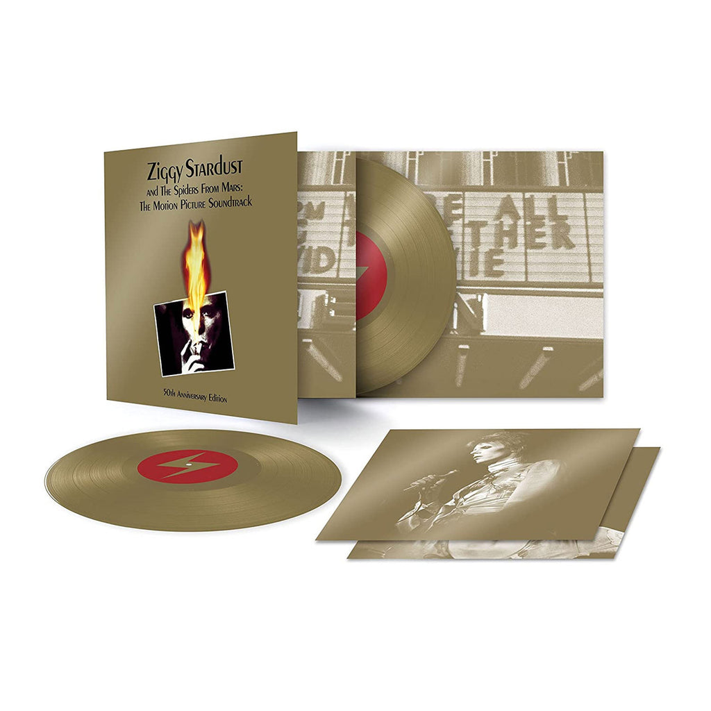 David Bowie - Ziggy Stardust and The Spiders From Mars: The Motion Picture [2LP] (50th Anniversary Gold Vinyl Edition, remastered)